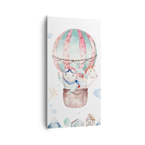 Vászonkép - Nemsokára visszajövünk! - 65x120 cm