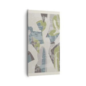 Vászonkép - Kompozíció üveg mögött - 65x120 cm