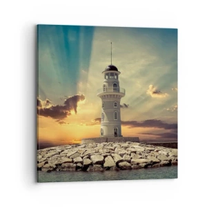 Vászonkép - Fény - Jóság - Szépség - 70x70 cm