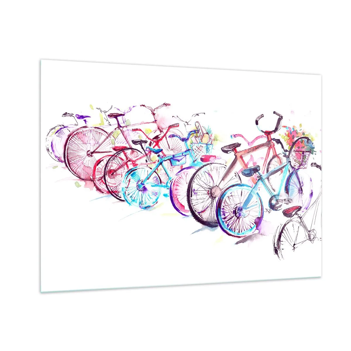 Üveg kép - Az Antymoto klub gyűlése - 100x70 cm