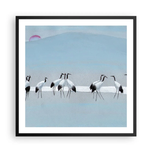 Poszter fehér keretben - Egy forró nap után - 60x60 cm