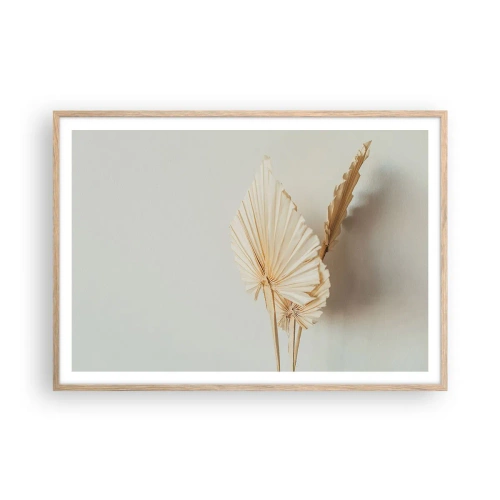 Poszter világos tölgy keretben - Ha vigaszra van szükséged - 100x70 cm