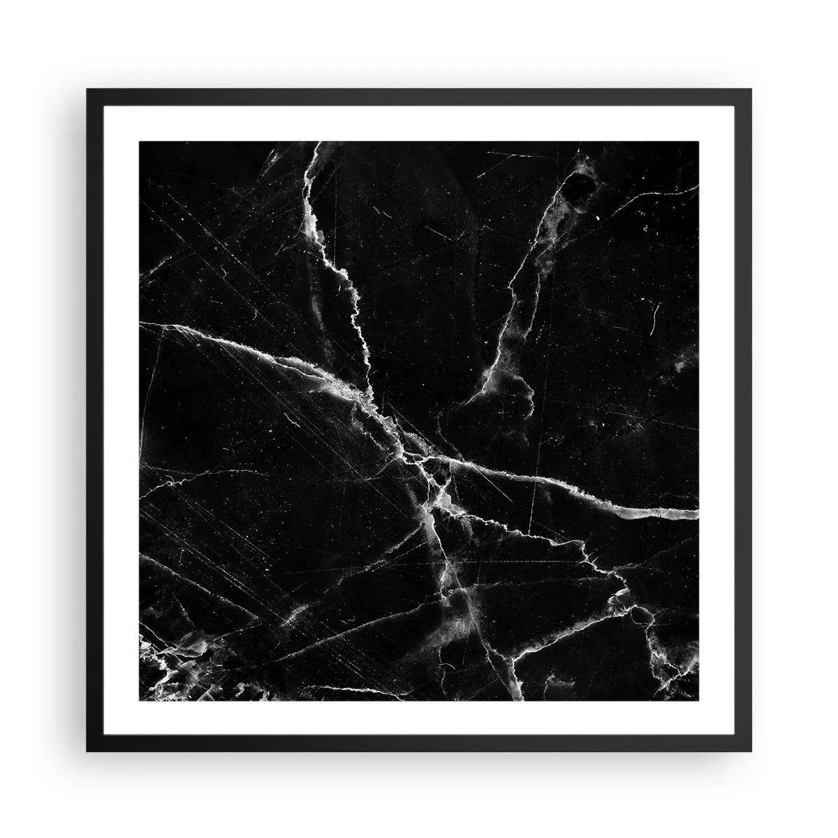 Poszter fehér keretben - A kő titkos élete - 60x60 cm