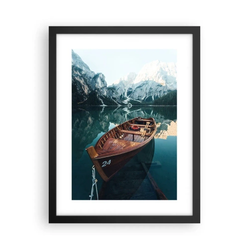 Poszter fehér keretben - Üvegre festve - 30x40 cm