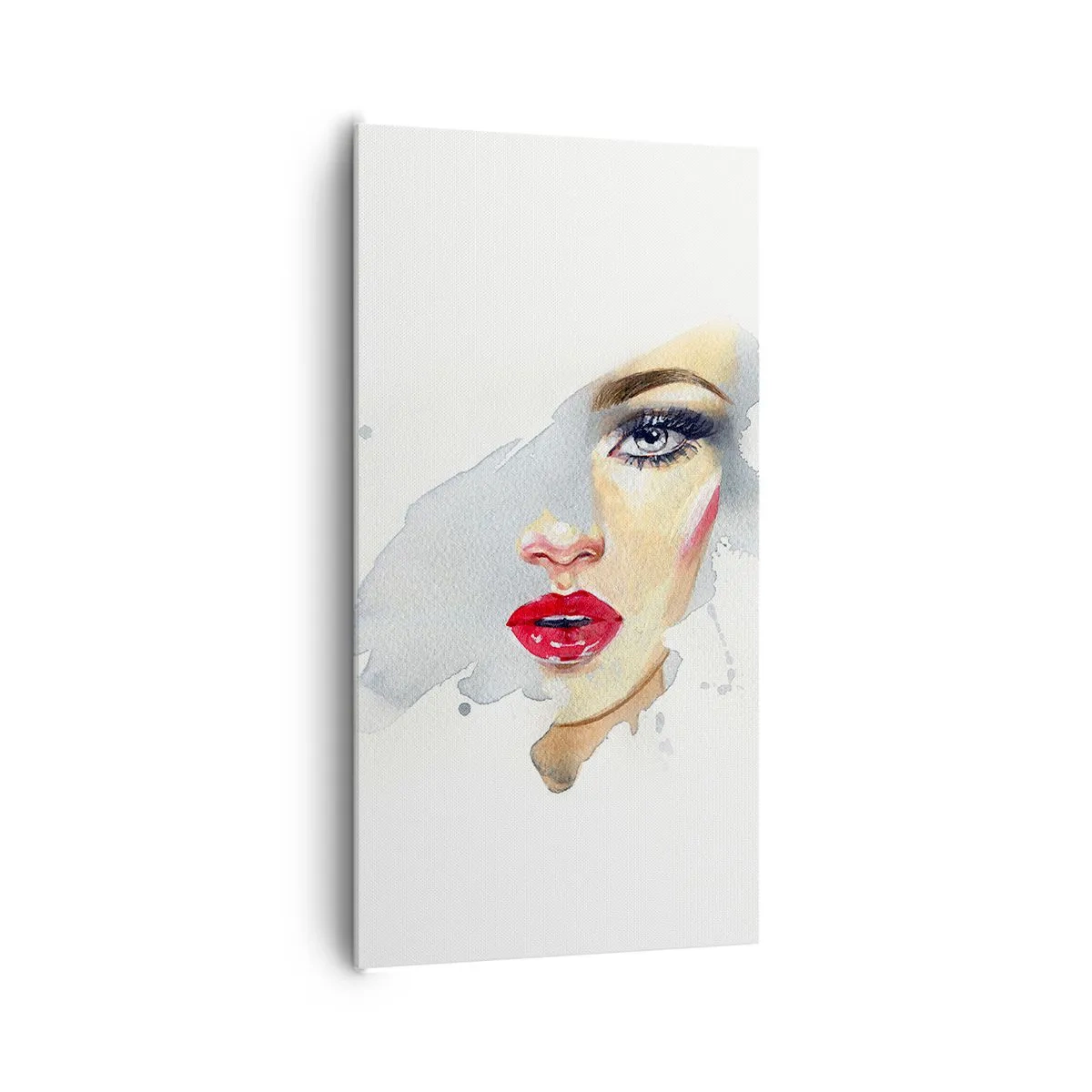 Vászonkép - Egy vízcsepp tükörkép - 65x120 cm