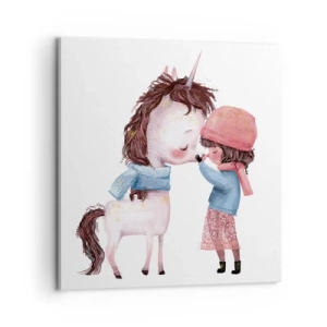 Vászonkép - Téli mese - 60x60 cm