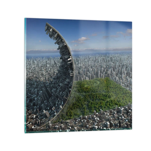 Üveg kép - A természet örök - 50x50 cm