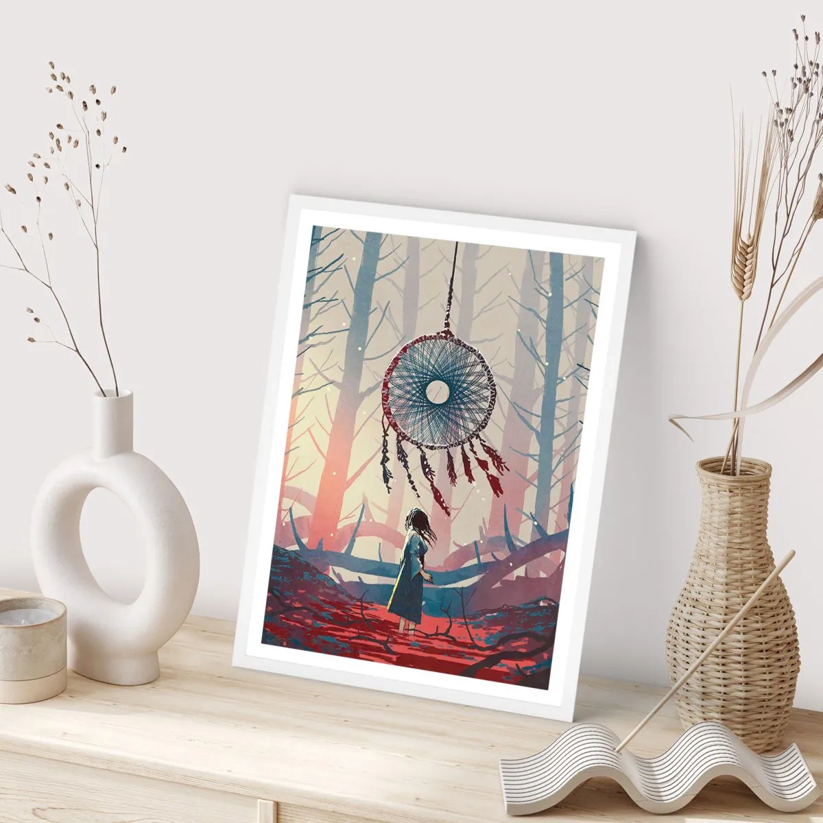 Poszter fekete keretben - A boldogság titkos rituáléja - 50x70 cm