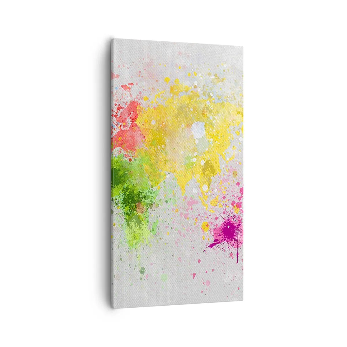 Vászonkép - A világ minden színe - 55x100 cm