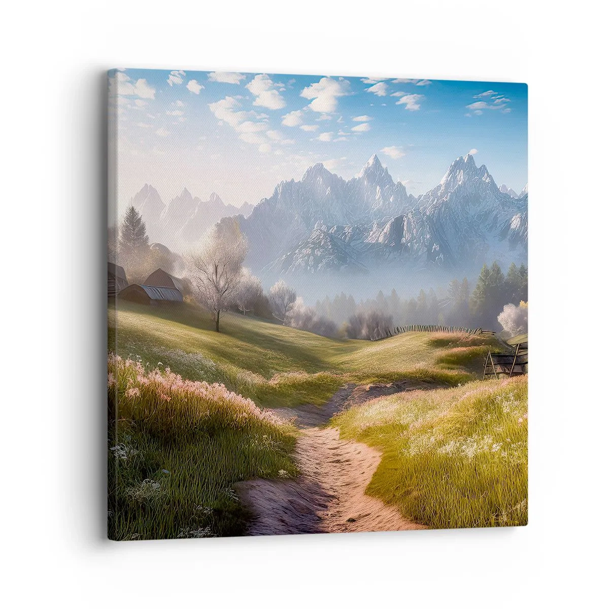 Vászonkép - Idilli völgy - 30x30 cm