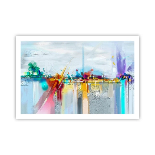 Poszter - Az öröm hídja az élet folyóján - 91x61 cm