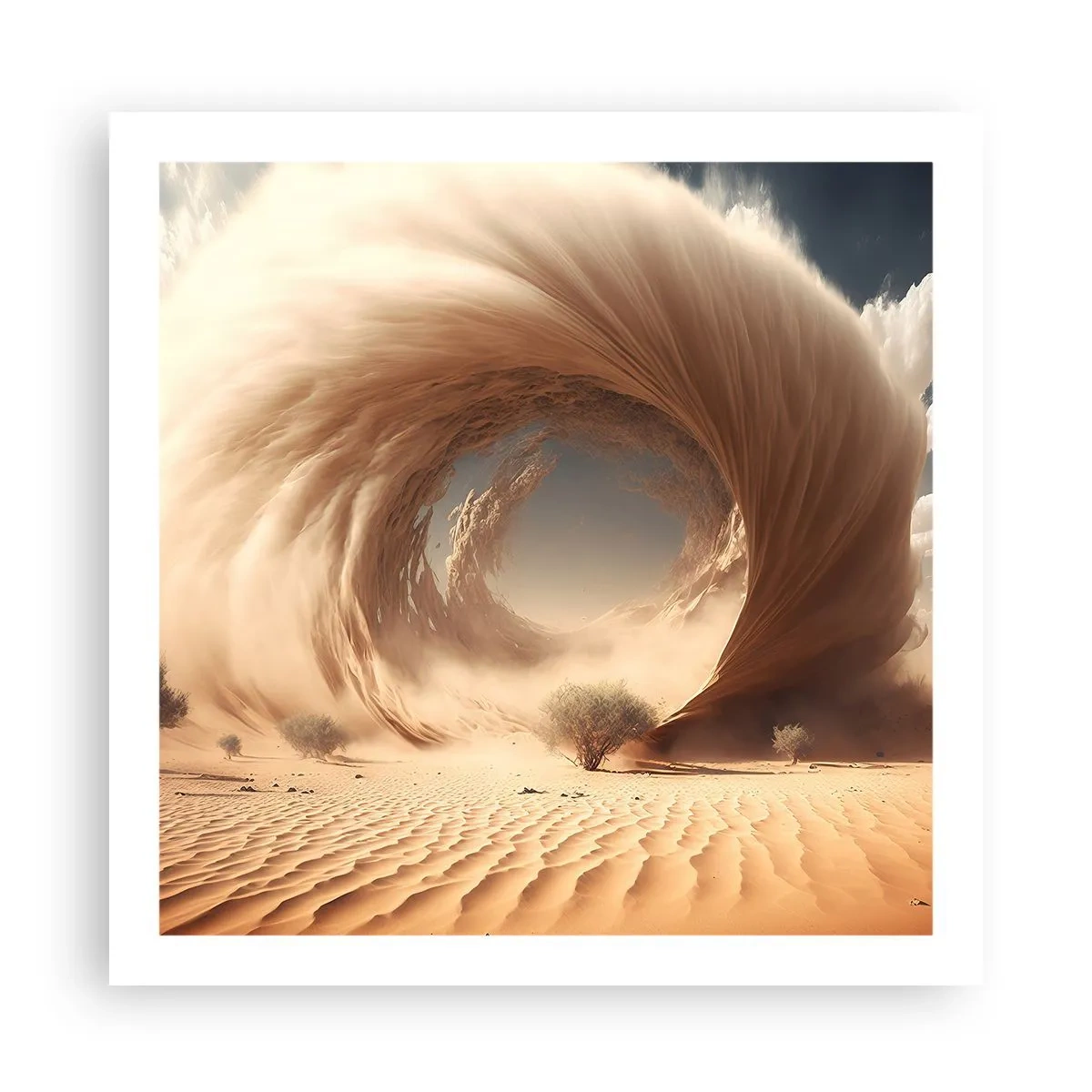 Poszter - Megnyílt portált - 60x60 cm