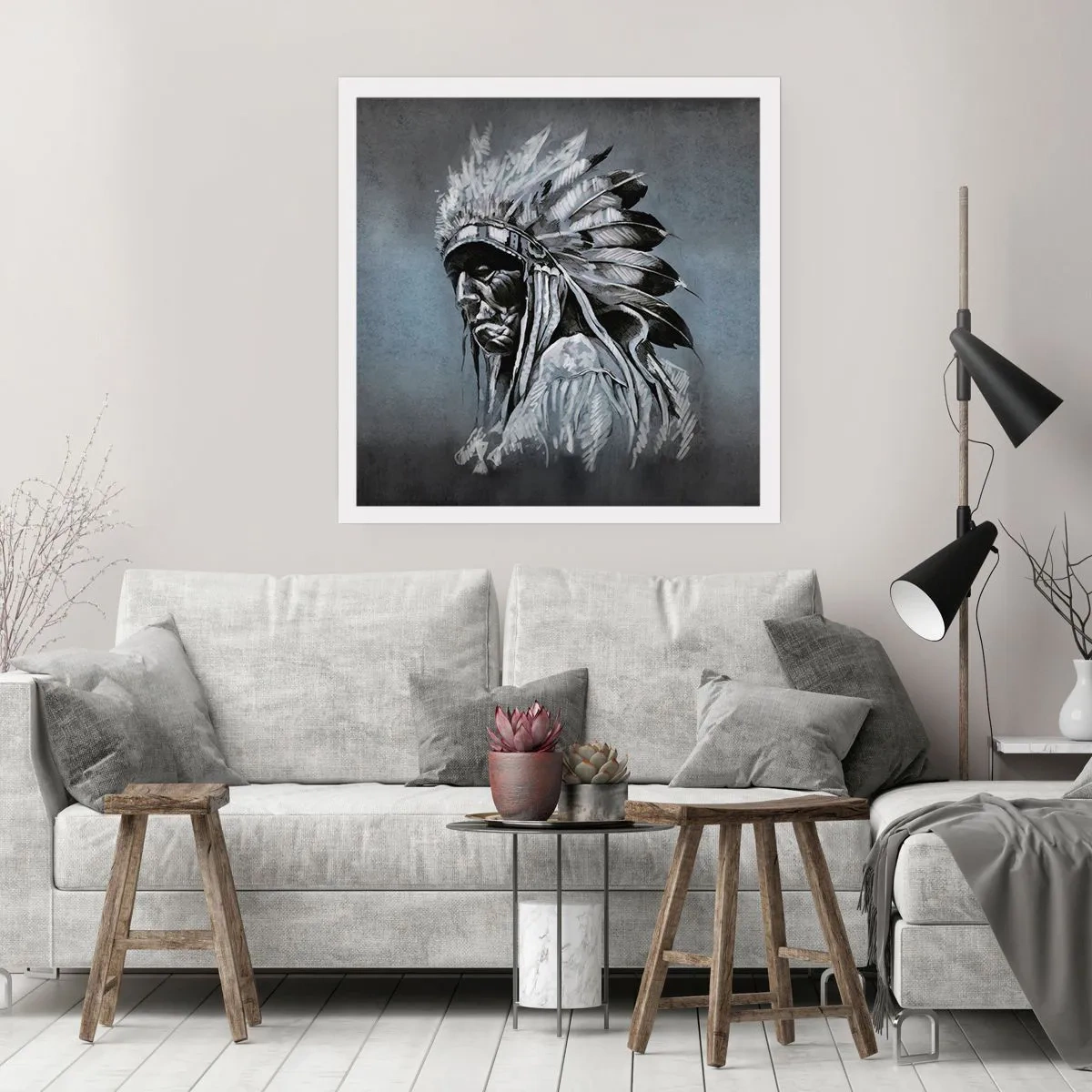 Poszter - Vissza a gyökerekhez - 40x40 cm