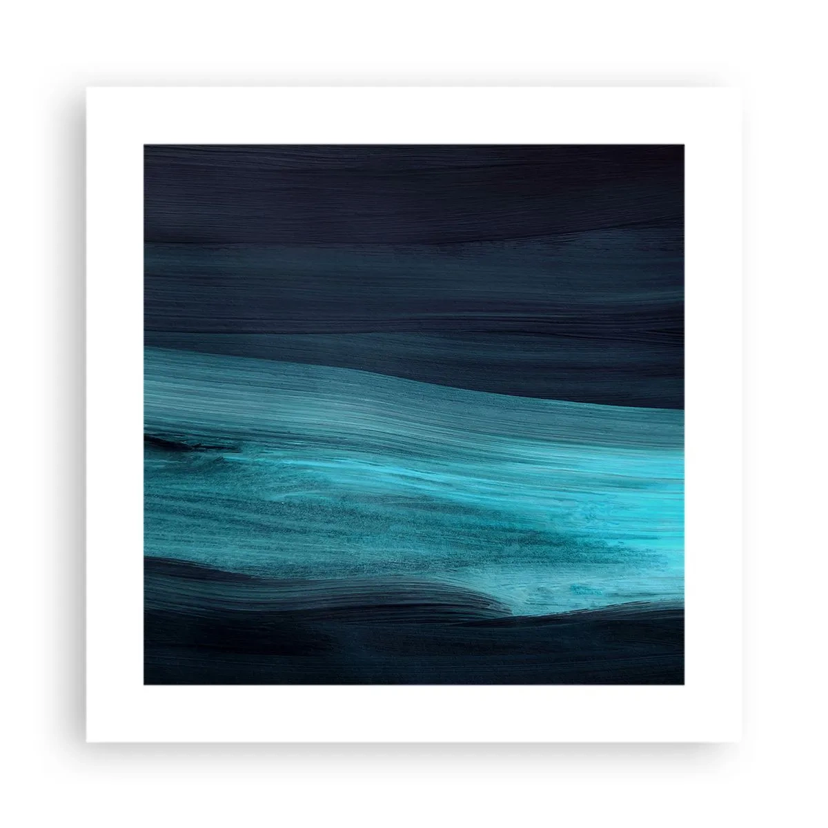 Poszter - Ússz az árral - 40x40 cm