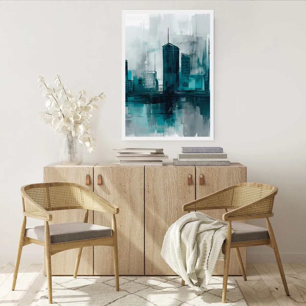 Poszter - Esőszínű város - 50x70 cm
