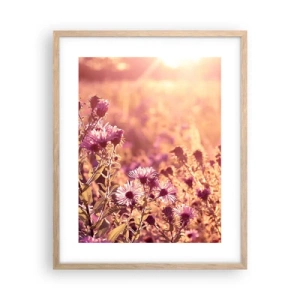 Poszter világos tölgy keretben - A nyár elmúlás előtt - 40x50 cm