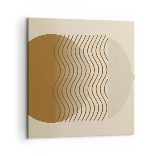 Vászonkép - A geometriai formák eredetéről - 50x50 cm