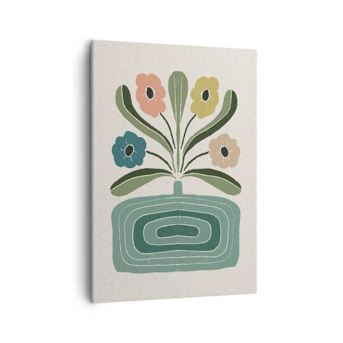 Vászonkép - Szimmetrikus csokor - 50x70 cm