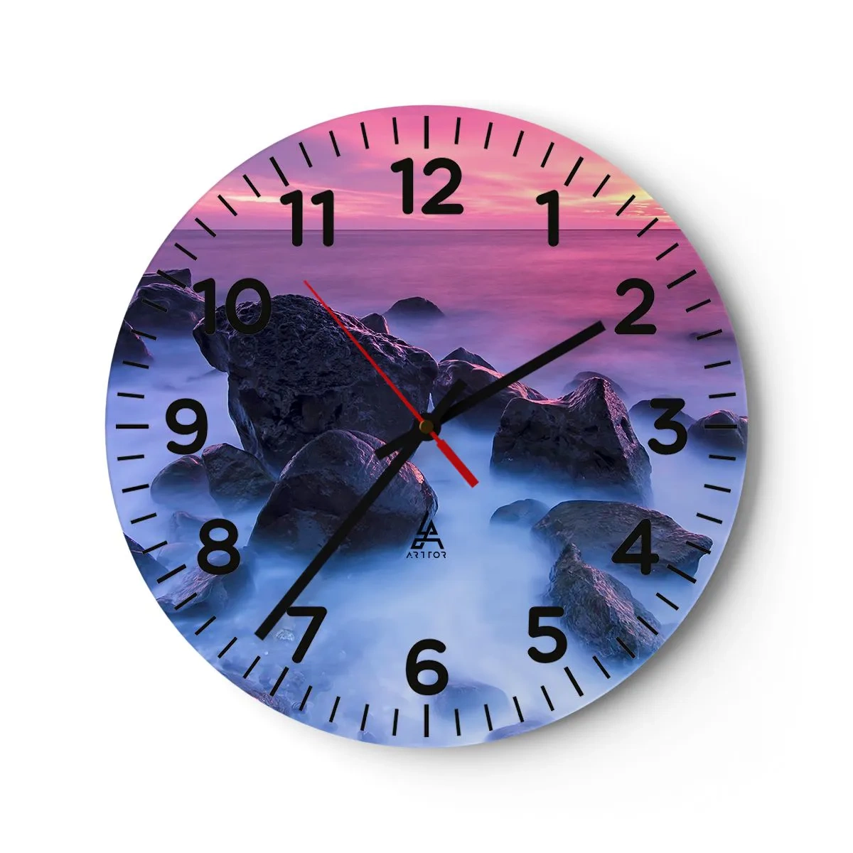 Falióra, Óra - Születés fényben és ködben - 30x30 cm