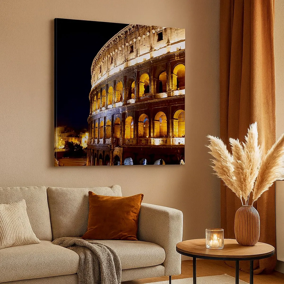 Vászonkép - Ideje elkezdeni a játékokat - 30x30 cm