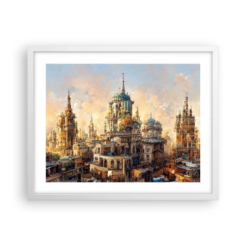 Poszter fekete keretben - A városok városa - 50x40 cm