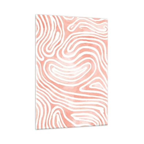 Üveg kép - Egy korall labirintusban - 50x70 cm