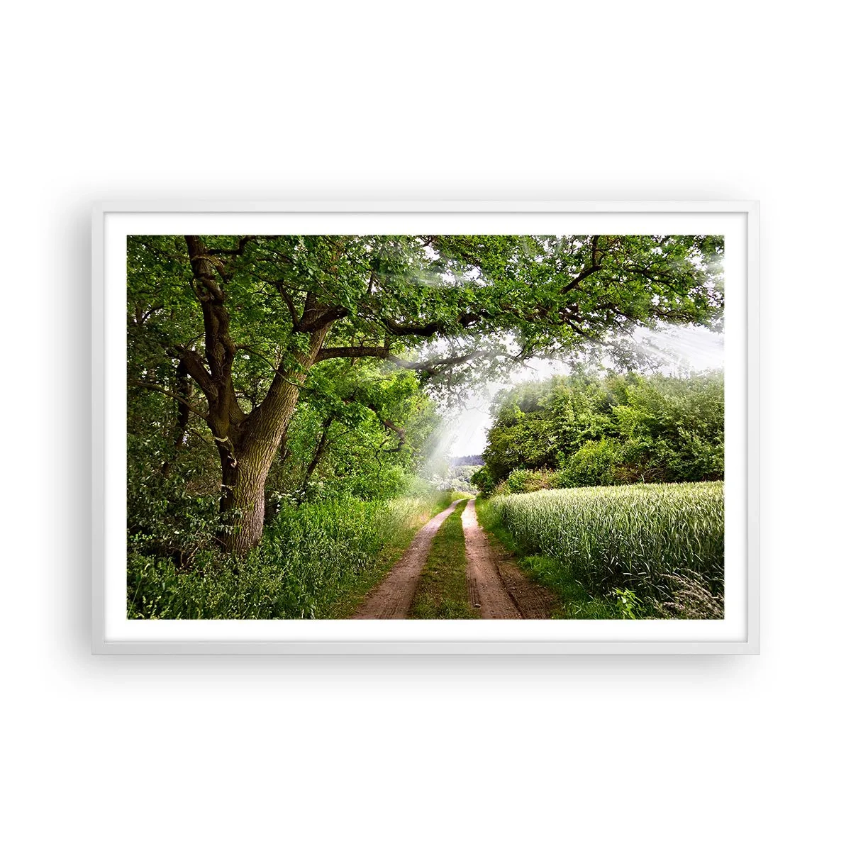 Poszter fekete keretben - Et in Arcadia ego - 91x61 cm