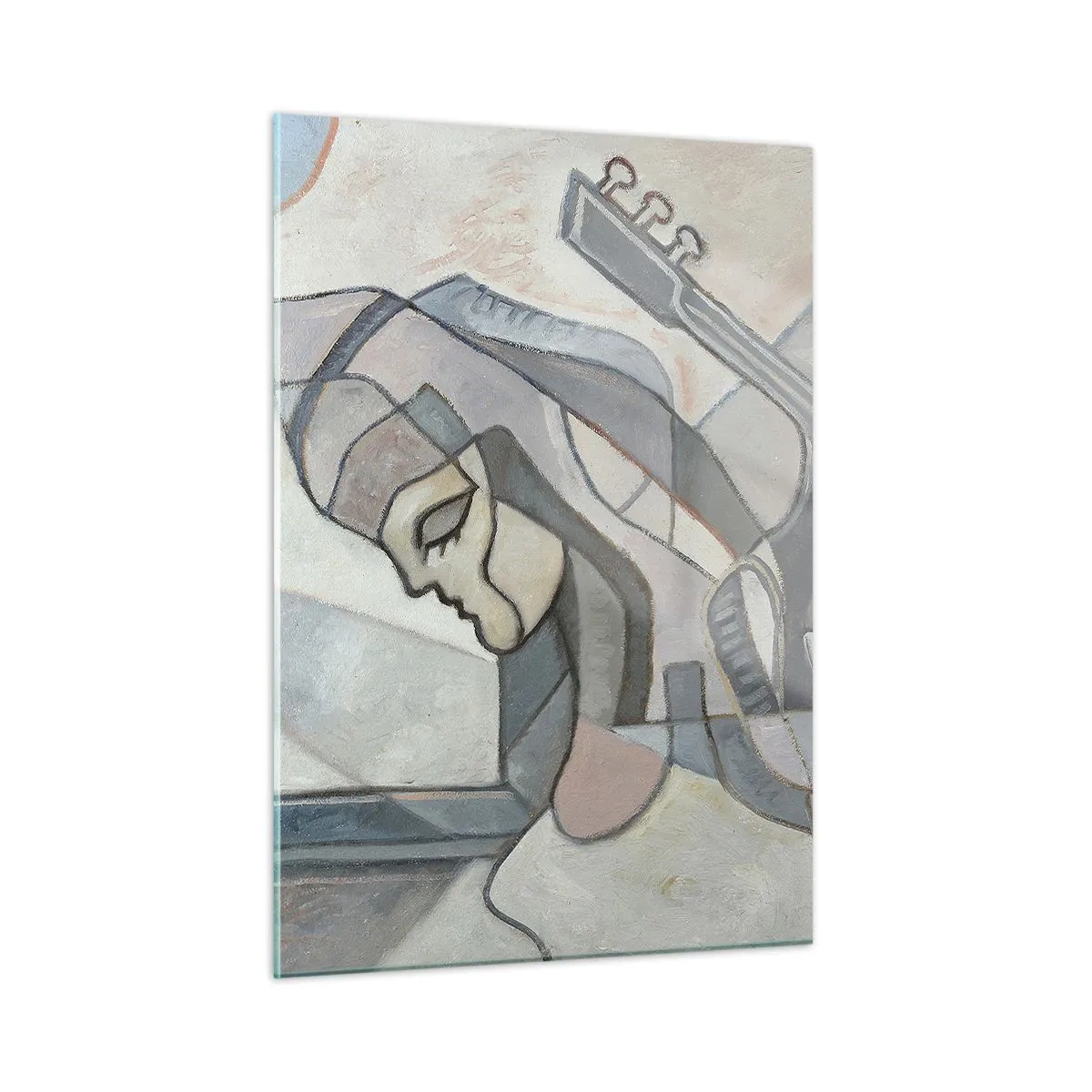 Üveg kép - A zene erejében - 50x70 cm