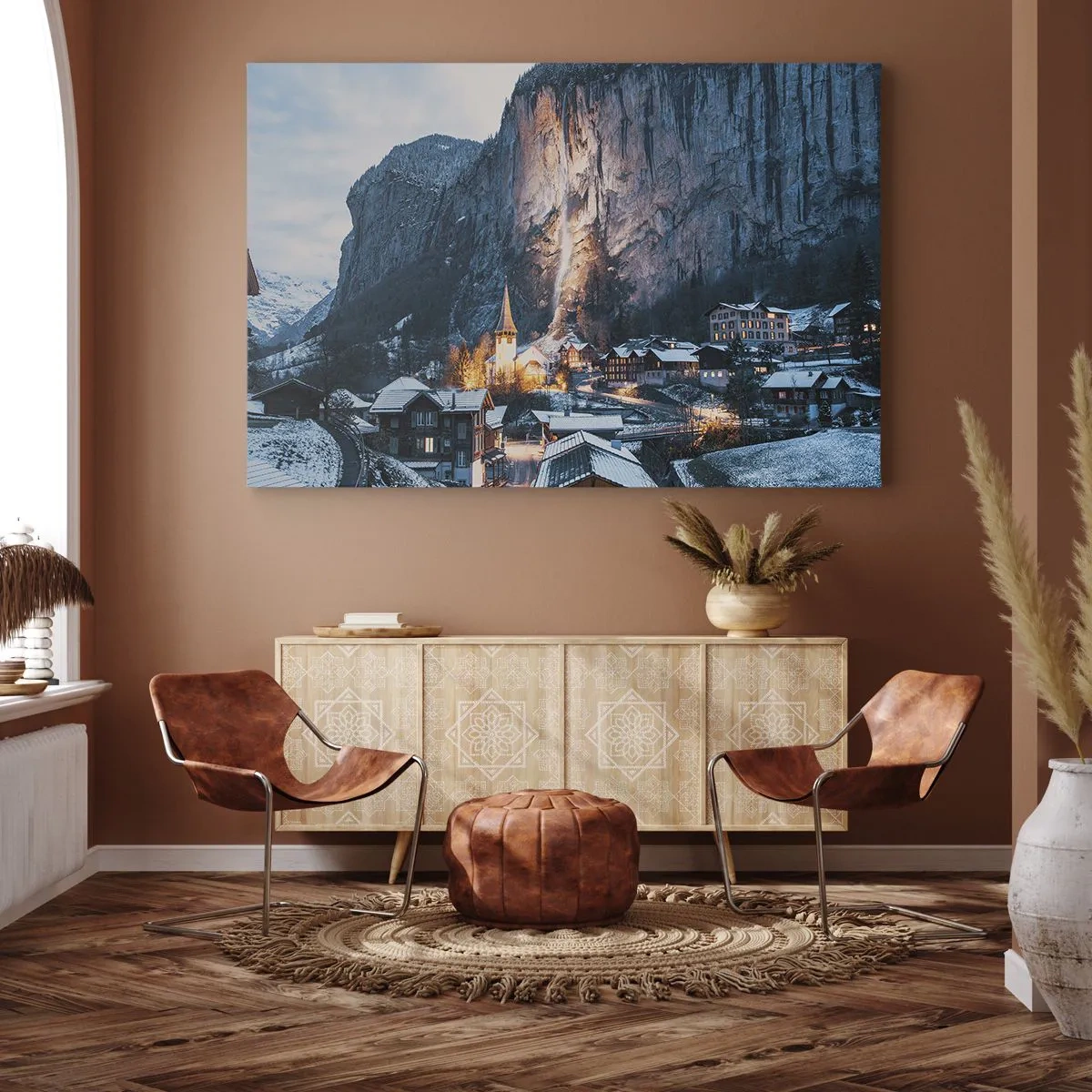 Vászonkép - A tél ragyogó szelleme - 120x80 cm