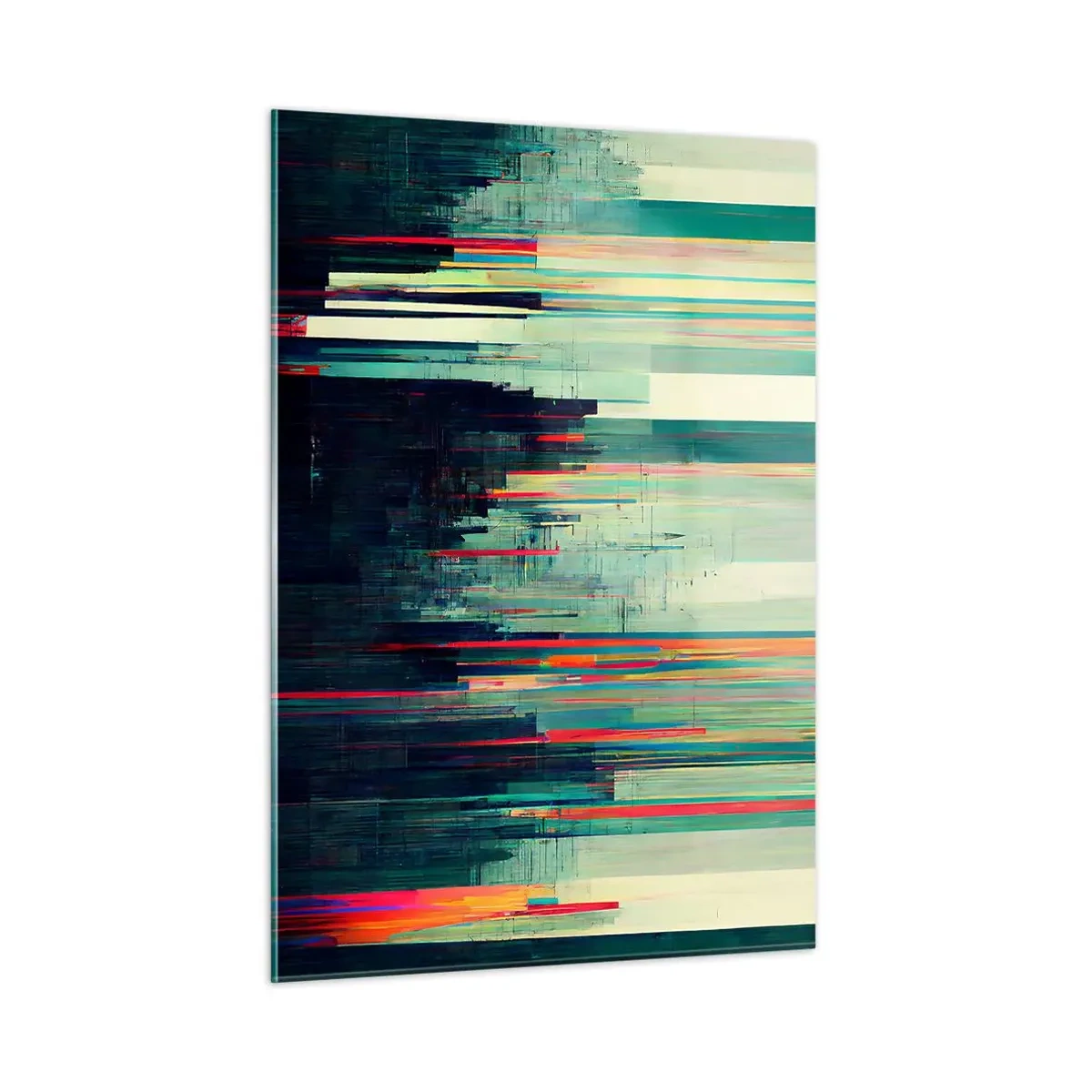 Üveg kép - Futurisztikus város - 50x70 cm