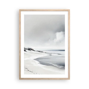 Poszter világos tölgy keretben - Mindig együtt - 50x70 cm