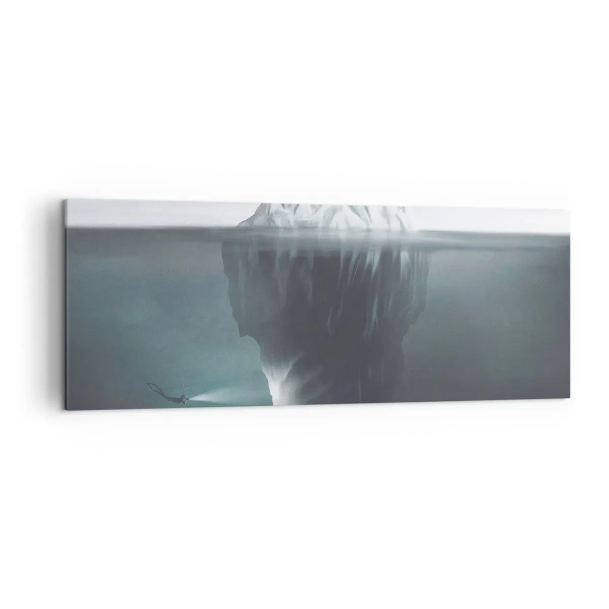 Vászonkép - Víz alatti rejtély - 140x50 cm