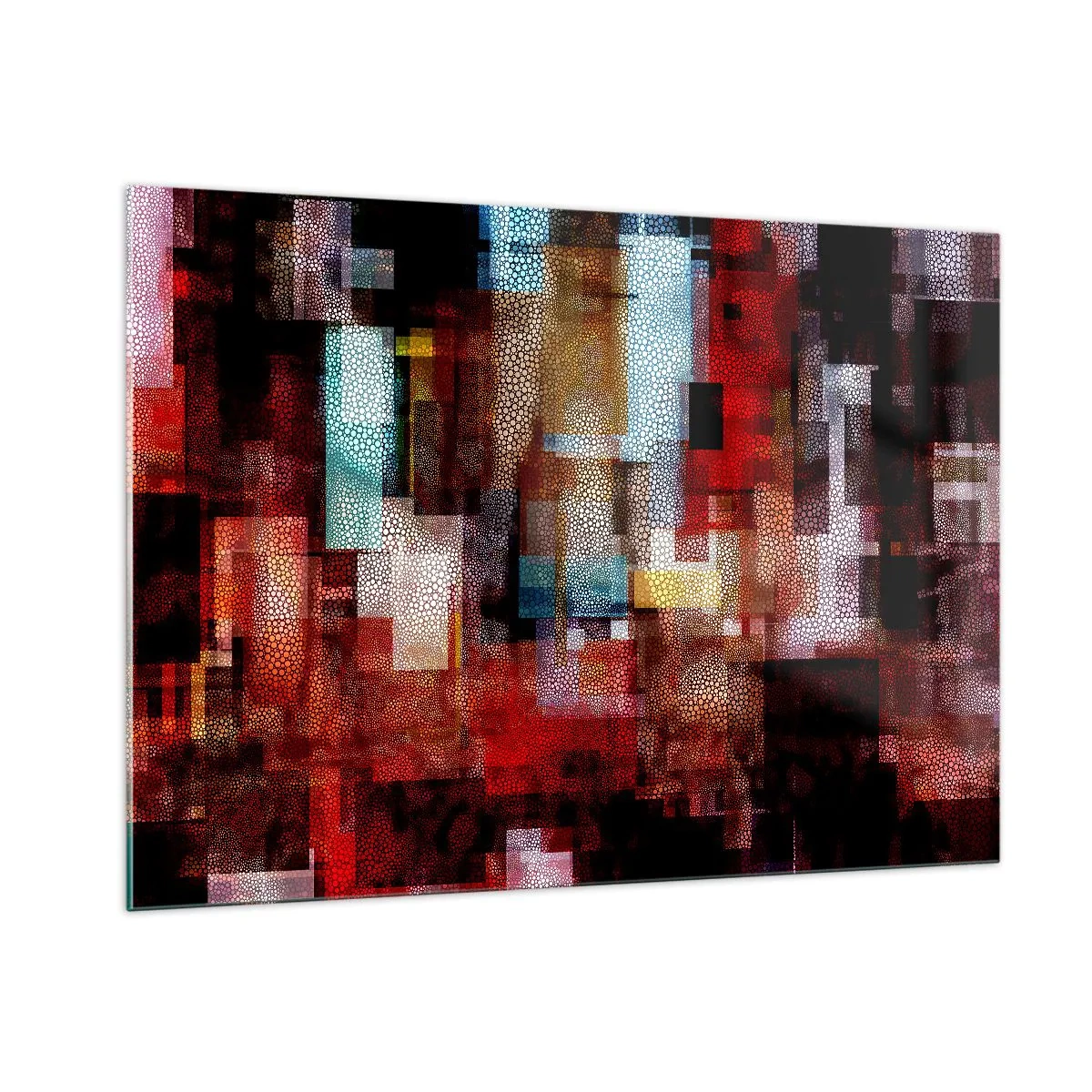 Üveg kép - Zavartság zavartsággal - 100x70 cm