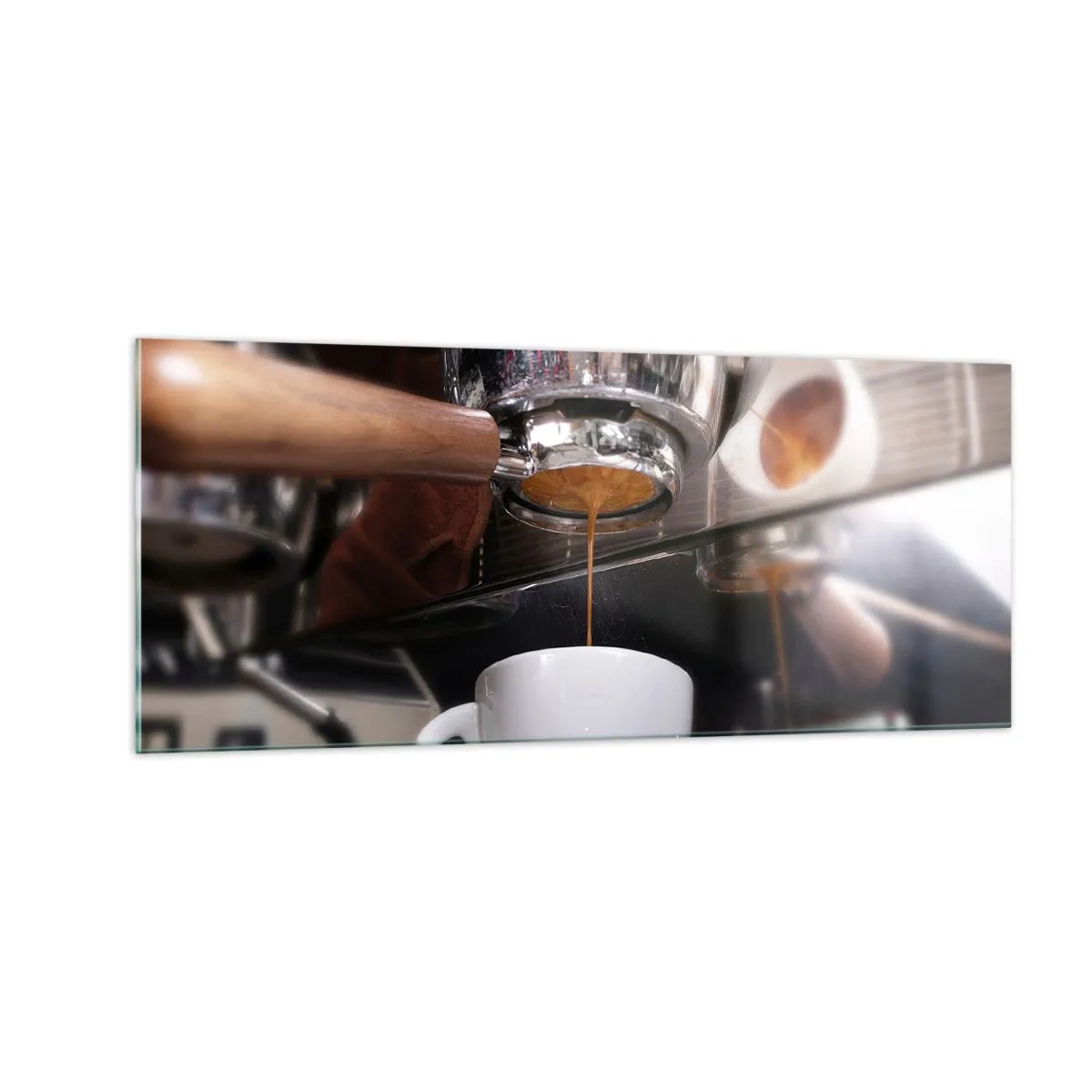 Üveg kép - A nap egy jó pillanata - 100x40 cm