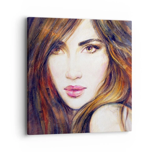 Vászonkép - Egy fillért a gondolataidért - 40x40 cm