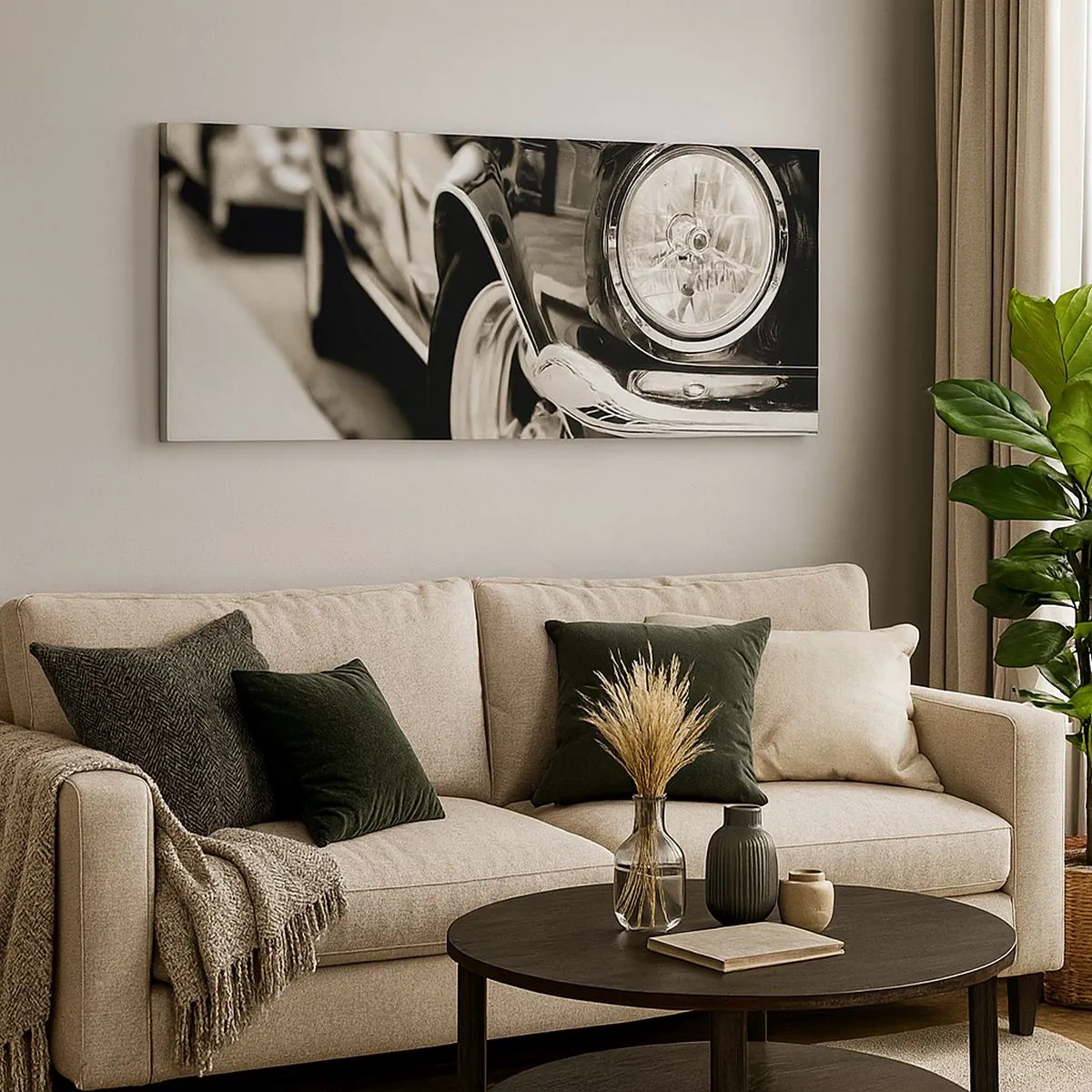 Vászonkép - Tartós ragyogás - 100x40 cm