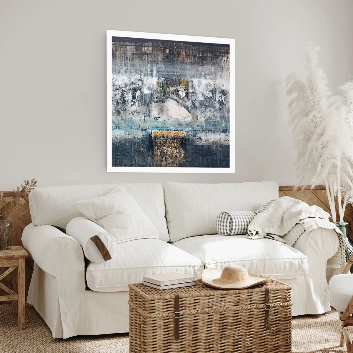 Poszter - Mint a jégen, mint a csomón - 30x30 cm