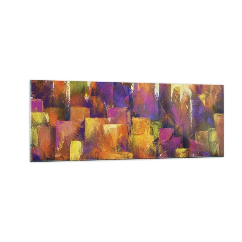 Üveg kép - Metropolitán kompozíció - 140x50 cm