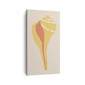 Vászonkép - Szerves absztrakció - növekedés - 45x80 cm