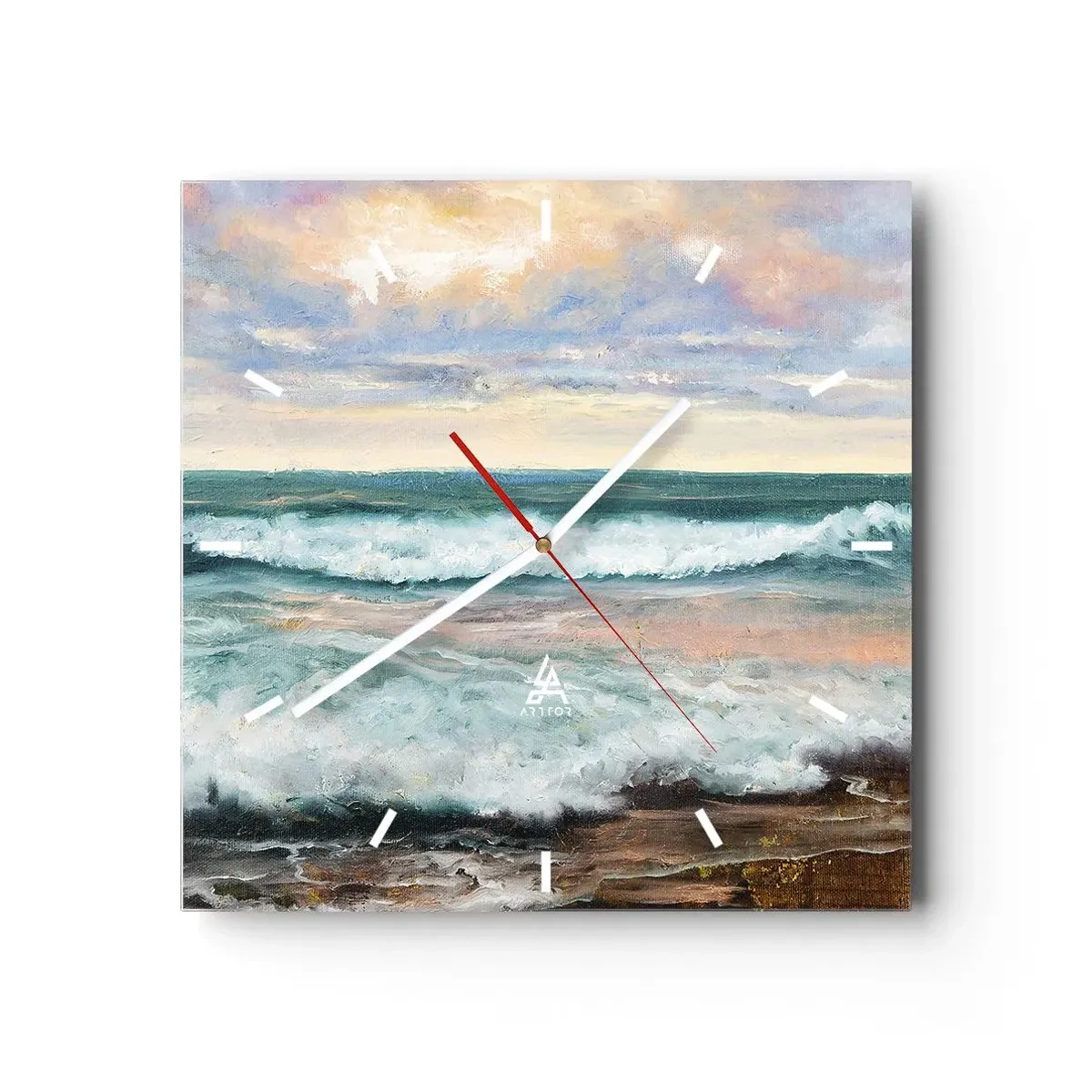 Falióra, Óra - Itt kisimítod a lelked - 40x40 cm
