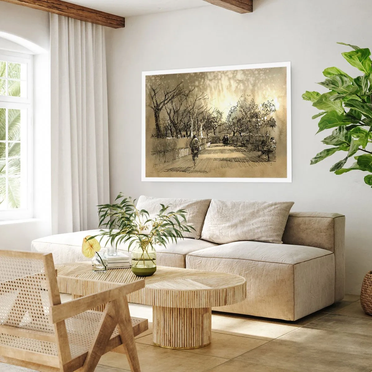 Poszter - Egy tollal megállított pillanat - 91x61 cm