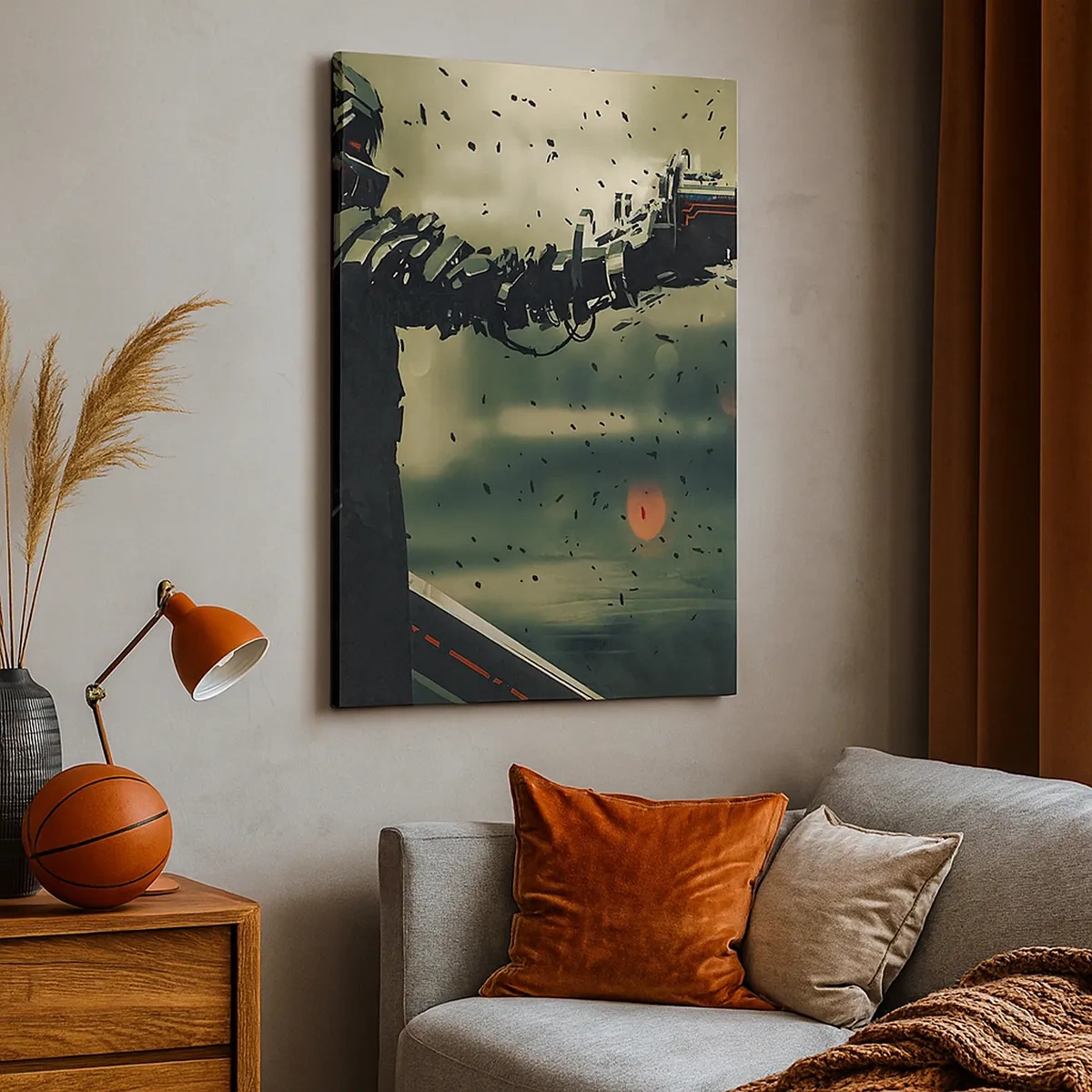 Vászonkép - Halálos fegyver – A saját Terminátor - 50x70 cm