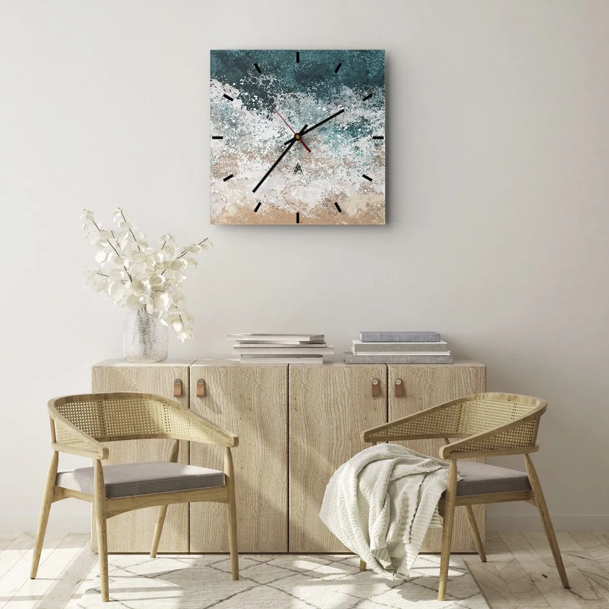 Falióra, Óra - Tengeri történetek - 30x30 cm