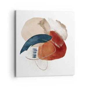 Vászonkép - Ovális kompozíció - 70x70 cm