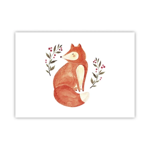 Poszter - Kis vörös hajú - 70x50 cm