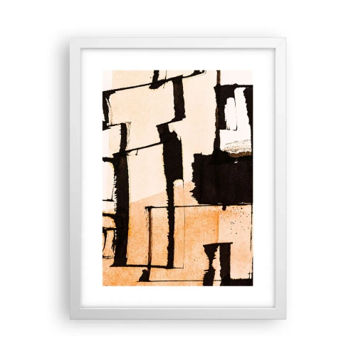 Poszter fekete keretben - Mégis rend - 30x40 cm