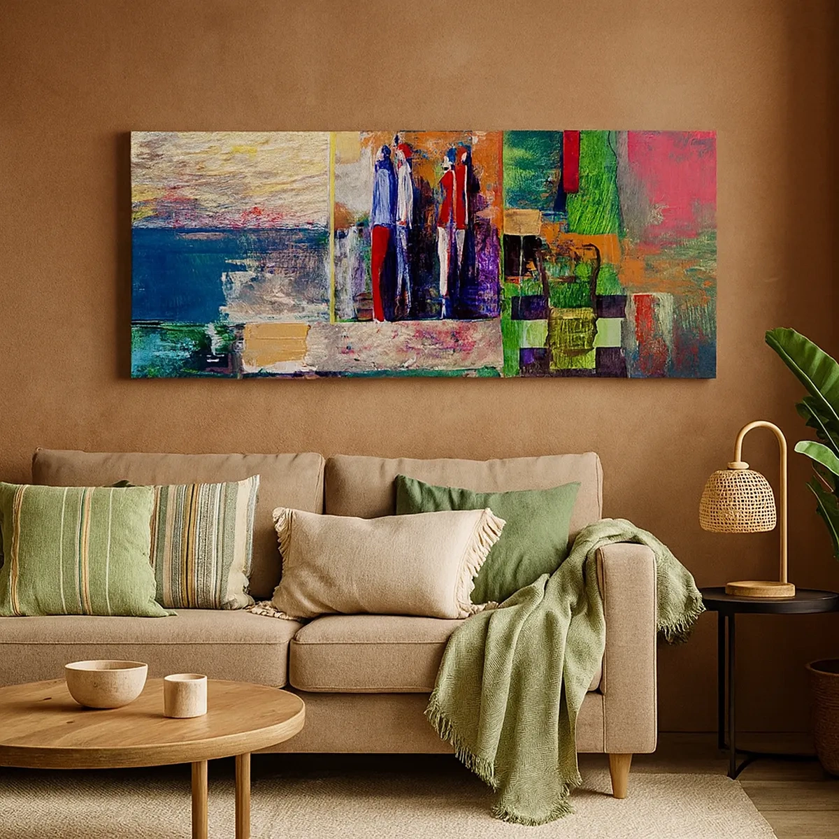 Vászonkép - Kapcsolatok és érzelmek - 30x30 cm