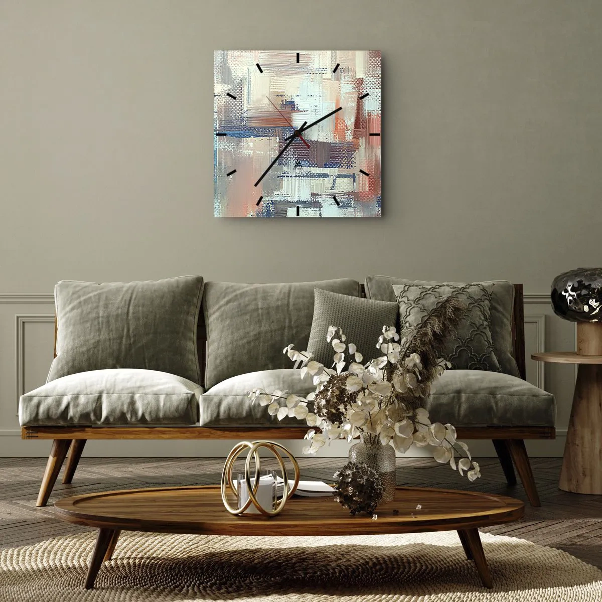 Falióra, Óra - Elérve a fényt - 40x40 cm