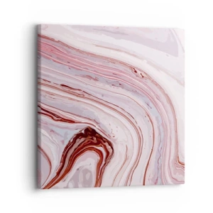 Vászonkép - Egyenesen, majd jobbra lefelé - 30x30 cm