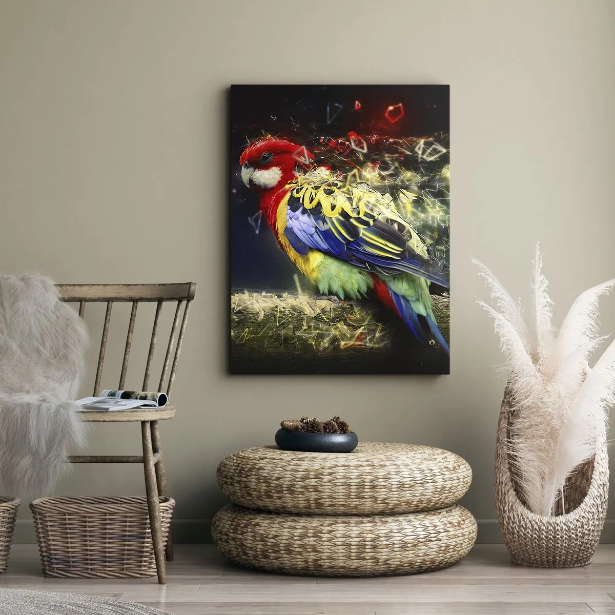 Vászonkép - A ragyogás hírnöke - 80x120 cm